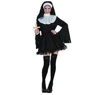 Unbekannt Sexy Nonne Ordensschwester Kostüm Damenkostüm Faschingskostüm