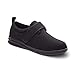 Dr. Comfort Carter Mens Diabetic Shoes-Stretchable & Washable Therapeutic Shoes-Adjustable-Easy Slip on Footwear, Black-10 X-Wide