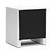Baxton Studio Frey Upholstered Modern Nightstand, 21.5