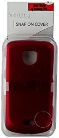 Xentris Wireless Samsung Droid Charge Snap On Cover Red Metallic 63078301XE