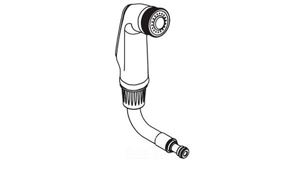 Moen 141006csl Side Spray Hose For 7100 7106 Level Single Handle