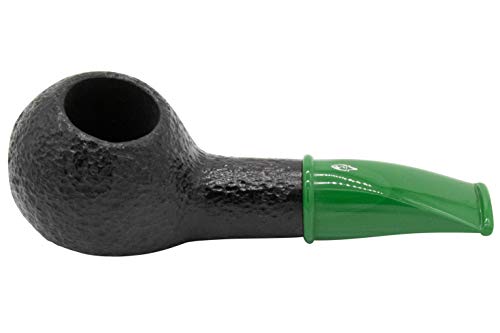SavinelliMini Series - Colorful Hand Crafted Italian Briar, Rusticated Finish, Green, 321