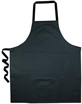 High quality black double pocket aprons
