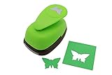 Bira 2 inch Butterfly Lever Action Craft Punch for Paper Crafting Scrapbooking Cards Arts
