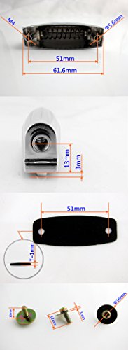 Goedrum 10 Double End Tom/Snare Drum Lugs with Mounting Screws