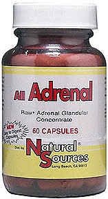 Natural Sources: All Adrenal, 60 caps Natural Sources: All Adrenal, 60 caps