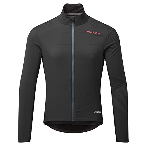 Altura Mens Endurance Blast Thermal Water Repellent Cycling Jacket - Black - Medium