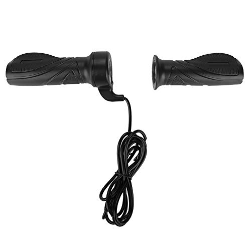 Alomejor 1 Pair Throttle Grips, Universal 22.5mm Handlebar Twist Speed Throttle Grips for Electric Bike Scooter Vehicles