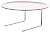 Update International PTS-9 Chrome Plated Steel Rod Pizza Tray Stand