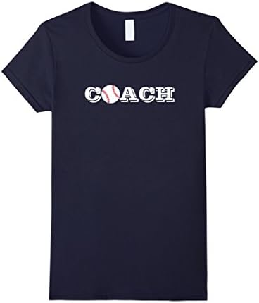 Womens Coach Baseball Shirt Medium Navy