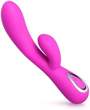 Personal Massager, Cordless Portable &amp; Waterproof Handheld Wand Massage 12 Modes for Relax Rose Red