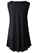 LARACE Tank Tops for Women Plus Size Sleevelss Tunic Casual Summer Clothes Swing Shirts for Leggings (3X, Black)