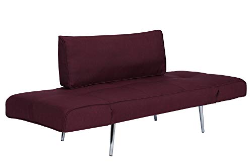 Futon Loveseat with Adjustable Armrests - Image 6