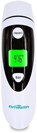 Forehead and Ear Digital Thermometer – IdentikitGift Medical Dual Mode Infrared Thermometer for Adults and Babies with 1 Second Measurement, Fever Detection, 20 Memory Recall, FDA &amp; CE Approved