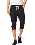 Baleaf Men's 3/4 Workout Joggers Capri Pants Running Training Side Pockets