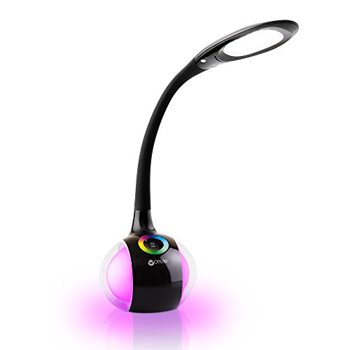 OttLite LED Desk Lamp with Color Changing Base, Black Pricepulse