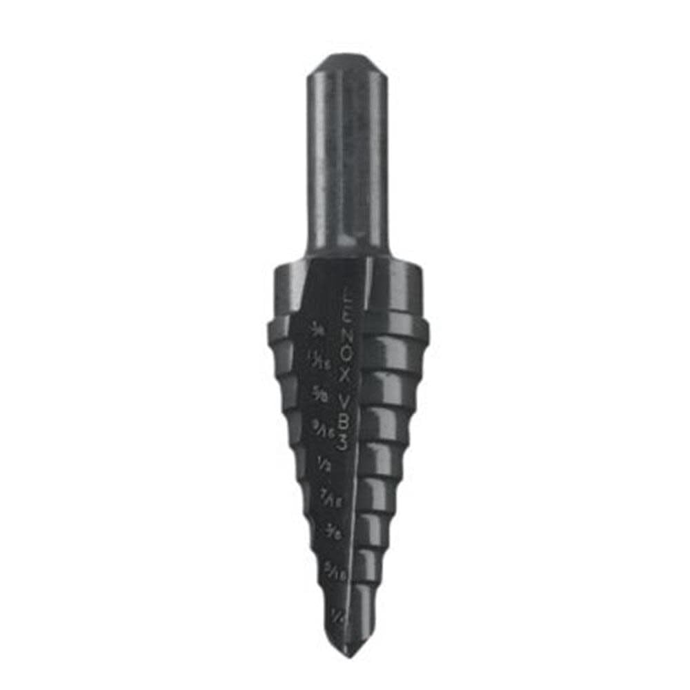 Lenox 30883-VB3 Vari-Bit 1/4-Inch to 3/4-Inch Step Drill Bit with 3/8-Inch Shank