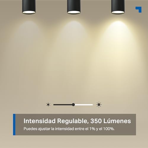 L630(4-Pack) - Bombilla inteligente WiFi, 16M colores, 1100 lm, E27