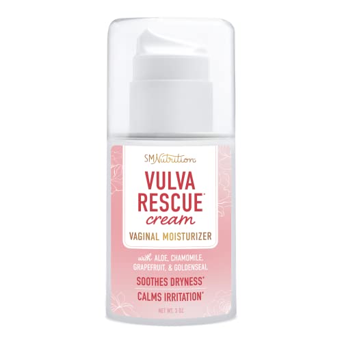 Vulva Rescue Moisturizer Cream 3oz. PUMP Soothes Vaginal Itch