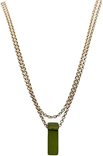 Smartglass Jewelry Stiletto Brass Long Necklace