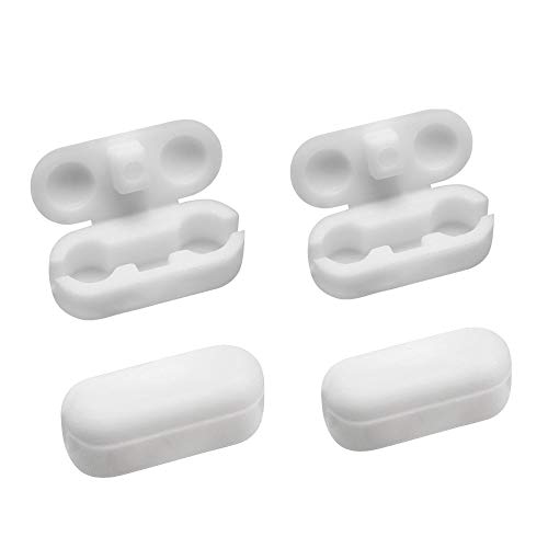 20 Pack Replacement Vertical Roman Roller Blind Ball Chain Cord Connector Clips - Thumbnail 6
