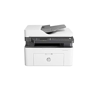 HP Laser 137fnw Laser-Multifunktionsdrucker (Laserdrucker, Kopierer, Scanner, Fax, WLAN)