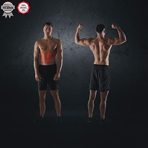 Premium - Aparelho Abdominal com Superfície de Suporte para o Joelho e Manual de Exercícios, Cor Laranja