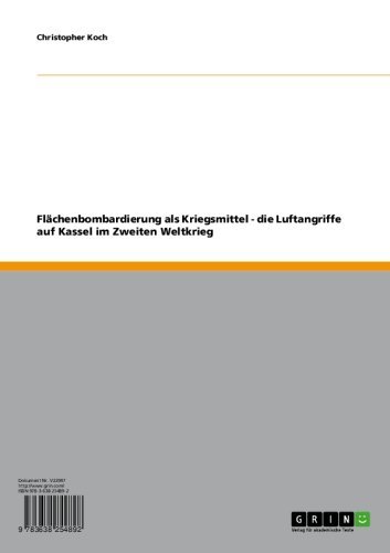 Amazoncom Flächenbombardierung Als Kriegsmittel Die - 