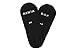 Ninja Sox - No Show Socks with non-slip silicone pad on heel v3.0