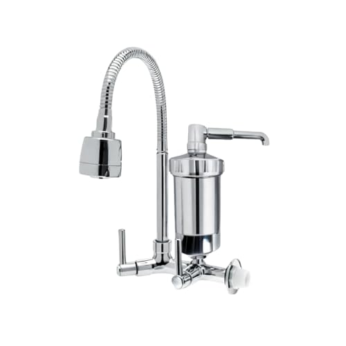 Torneira Filtro Parede Base de Abs Cano Gourmet