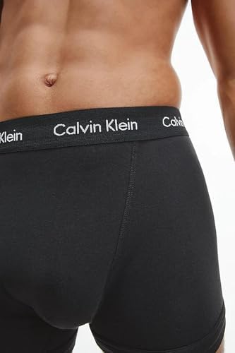 Homme Boxer Lot De 3 Caleçon sous-Vêtement, Multicolore (C-Black/Blu/Blu), M