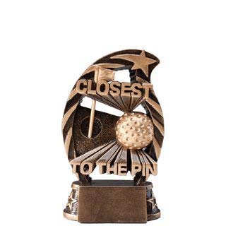 Decade Awards Golf Closest to The Pin Trophy - Closest to The Pin Golf Tournament Award - 6.5 Inch T - //coolthings.us