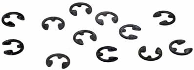 12 Stück E-Clips, 5 Mm – Von Losi, Kunststoff, Für Modellbau & Hobby