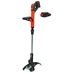 Black & Decker LSTE525R 20V MAX 1.5 Ah Cordless Lithium-Ion EASYFEED 2-Speed 12 in. String Trimmer/Edger Kit (Certified Refurbished)
