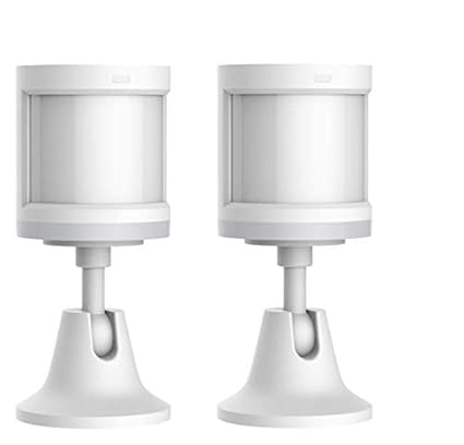 Intelligente Infrarot Bewegungssensoren 180 Grad visuelle Abdeckung kabellos Fernbedienung WLAN Xiaomi Mijia Smart Home App 2 Stck