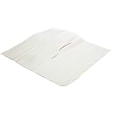BodyMed Headrest Paper Tissue Sheets - 12 x 12 Squares with Nose Slit for Chiropractic Exam Table or Massage Table - White - 1000 per Box