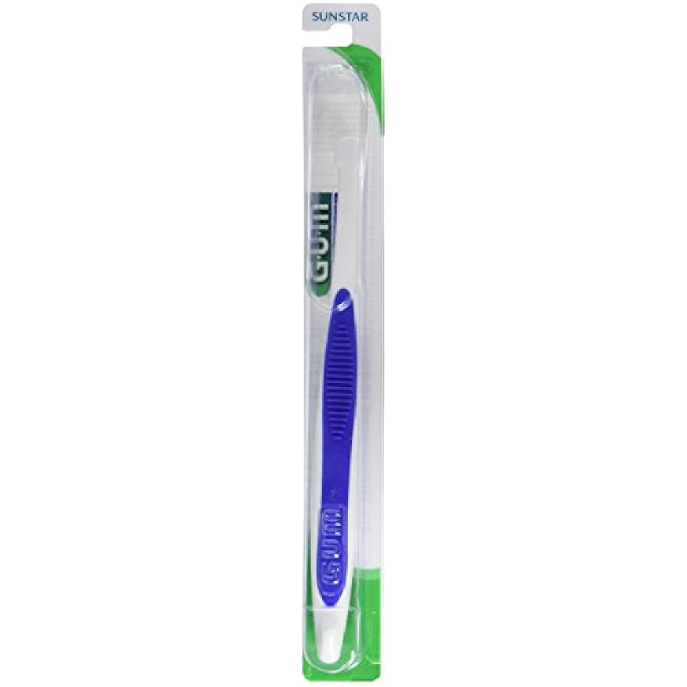 Gum 308 End Tuft Toothbrush Colors Vary 3 Pack Health amp Personal Care
