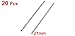 uxcell 20pcs 1mm Twisted Drilling Bit Tip for Electric Drill