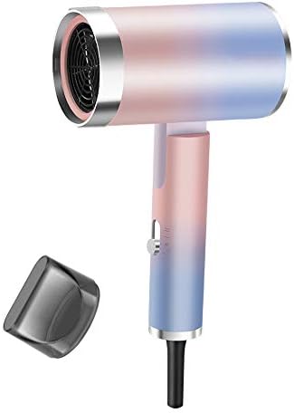 Relipop レーリーポップ ヘアドライヤー 大風量 ドライヤー マイナスイオン 3段階風速 速乾 軽量 ノズル ピンク ヘアケアツール 冷熱風 低騒音 家庭用 教務用 旅行用 (T1)