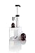 Westmark 40232260 2-in-1 Plum Pitter Stoner with Stainless Steel Plunger and Waste Container, White