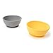 Chewbeads - Silicone Suction Bowls - Set of 2 - Stay Put Toddler & Baby Suction Bowls - Dishwasher, Microwave & Freezer Safe Toddler Bowls - 100% Silicone, BPA Free & Phthalate Free