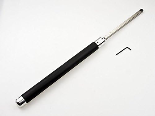 Simple Turner & Hollower Carbide Wood Lathe Tool plus 17" Interchangeable Foam Grip Handle, USA Made