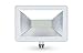 LLT 50W LED Flood Light Outdoor Knuckle Mount - 5000K Daylight 4000lm 120V Super Bright LED Outdoor Flood Light Landscape Yard - White Slim LED Flood Light Fixture - Aluminum and Tempered Glass