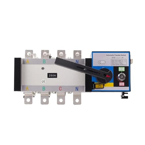Double Power Automatic Transfer Switch 4P 250A ATS Dual Power Automatic ...