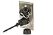 SF Cable CAT6 RJ45 Shielded Industrial Panelmount Bulkhead Coupler with Dust Cap