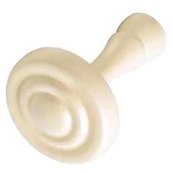 Integra Wood Works Large Round Curtain Holdbacks Cream Pair