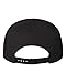 Joe's USA Koloa Surf Thruster Logo Old School Curved Bill Solid Snapback Hat Black/w