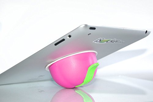 iSucker Tablet Holder & Stand, Pink Green