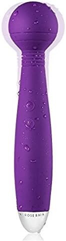 Mini Wand Massager - Speed 10X Rechargeable Handheld Personal Mini Wireless Strong Therapeutic Vibrating Power - Best Rated For Travel Gift - Magic Stress Away - Perfect For Muscle Aches