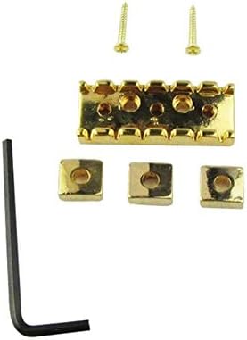 Algol - 42mm Guitar Metal String Lock Locking Nut for Floyd Rose Style Electric Guitar Tremolo Double Lock System